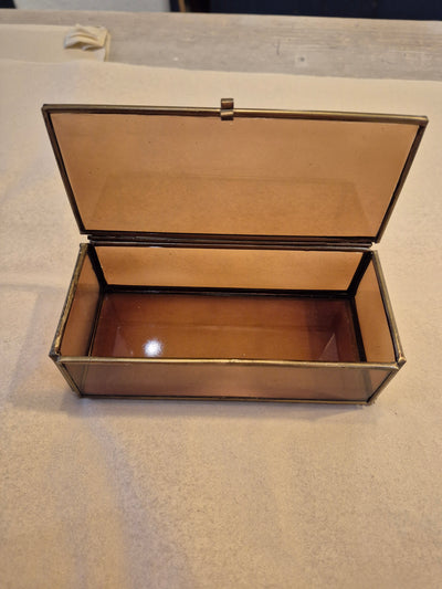 Coloured Glass Box Large