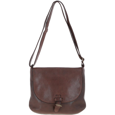 Darcy Luxury Leather Handbag Brandy Medium