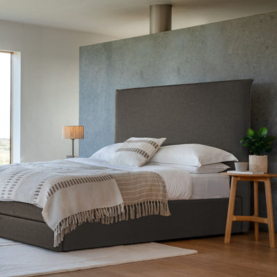 Narford 1 drawer Bedstead Smoke