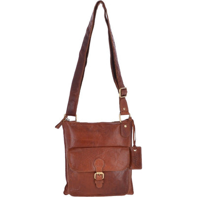 Gracie Luxury Leather Handbag Tan