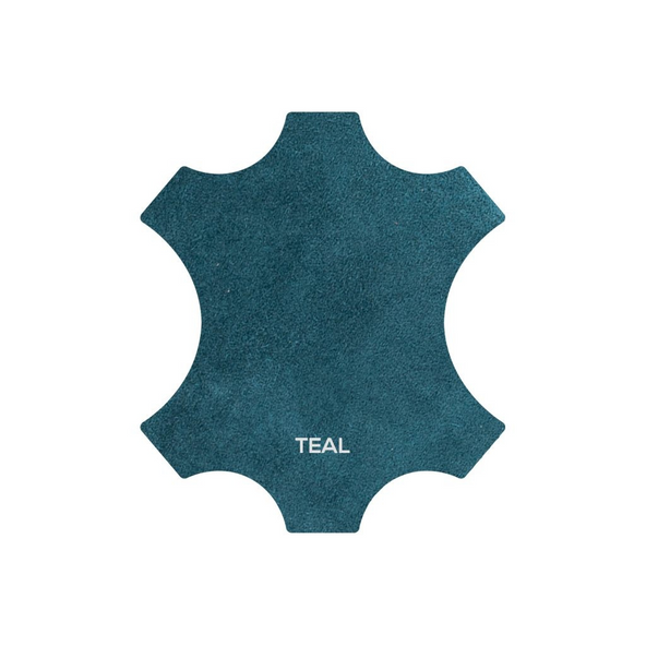 Suede Leather Slouchy Hobo Teal