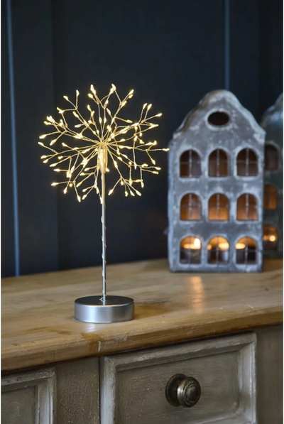 Mini Table Dandelion light - Silver