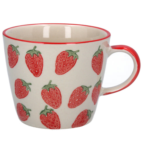 Gisela Graham Strawberry Mug