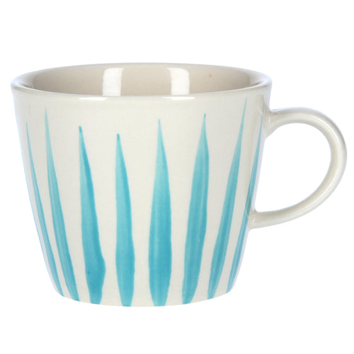 Gisela Graham Blue Flame Ceramic Mug