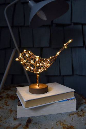 Copper Table Top Robin