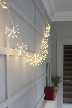 Silver Starburst Cluster Chain Small