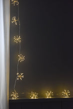 Silver Starburst Cluster Chain Small