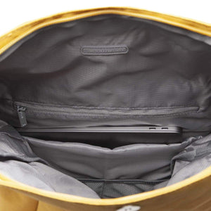 Lefrik Roll Rucksack Mustard
