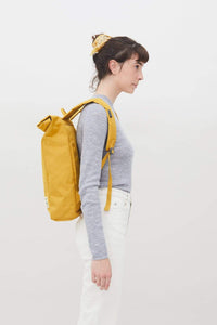 Lefrik Roll Rucksack Mustard