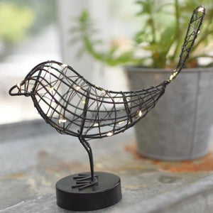 Black Table Top Robin