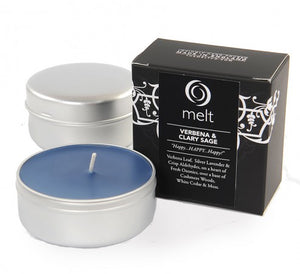 Verbena & Clary Sage Scented Melt Candle
